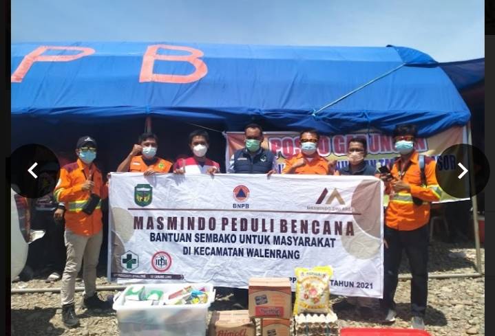 Masmindo Bantu Korban Bencana Walmas
