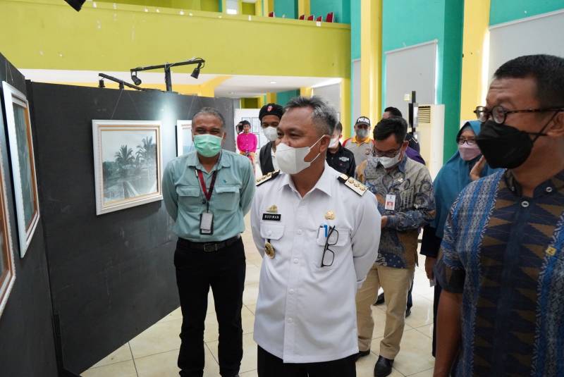 Bupati Apresiasi Pameran dan Workshop Peradaban Doeloe Luwu Timur