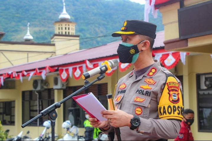 Kapolres Enrekang Tegaskan Personel Langgar Aturan dan Etika Akan Ditindak Tegas