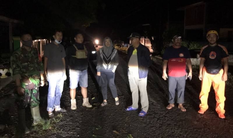 Warganya Terkena Musibah, Wabup Soppeng Tinjau Lokasi Bencana