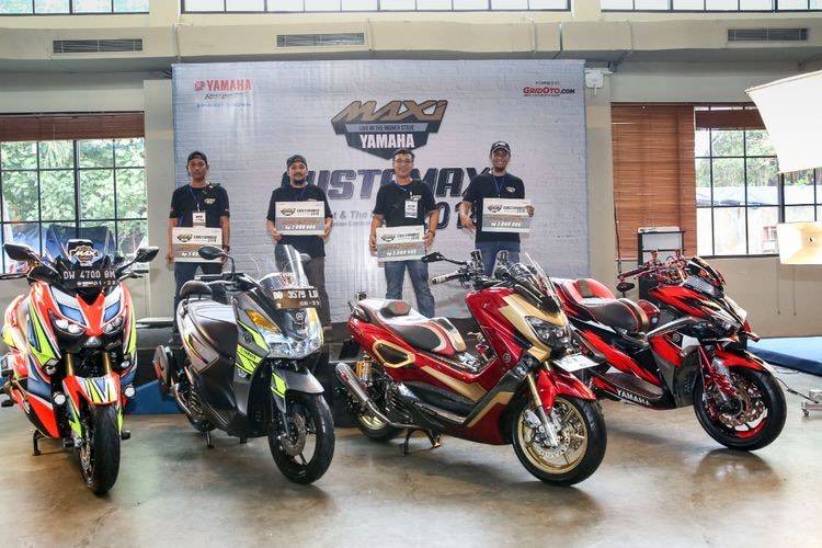 Lomba Modifikasi Yamaha Online Customaxi Berhadiah Uang Tunai