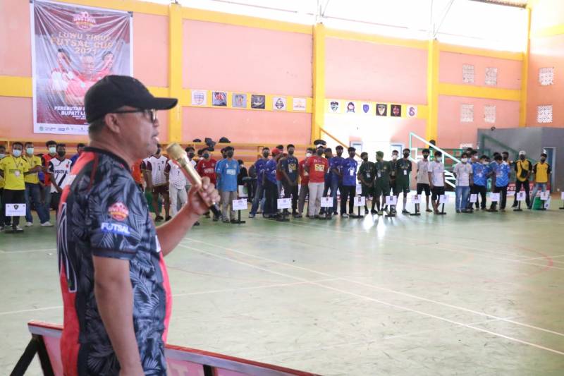 Luwu Timur Futsal Cup I Tahun 2021 Resmi Bergulir