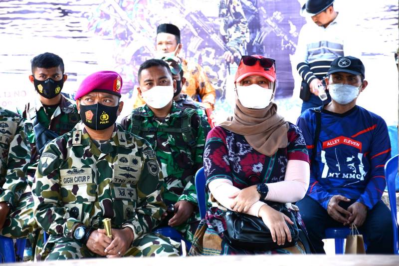 Meriahkan HUT Korps Marinir Ke-76, Yonmarhanlan VI Makassar Gelar Lomba Mancing
