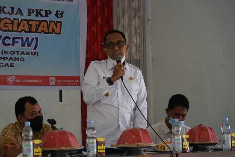Pemkab Sidrap Gelar Rapat Monitoring Kegiatan Pembangunan Fisik, Tetap Kedepankan Protokol Kesehatan