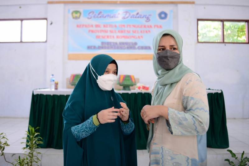 Priska Adnan Sambut Baik Bantuan TP PKK Sulsel