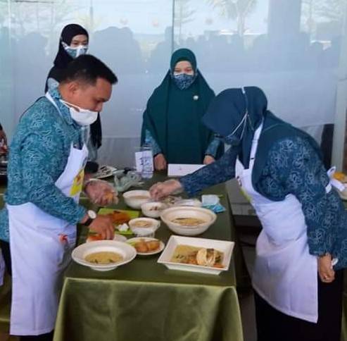 TP-PKK Enrekang Raih Juara III Lomba Masak Tingkat Provinsi