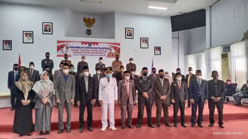Mutasi Besar-besaran di Lingkup Pemkab Enrekang, Ini Kata Muslimin Bando