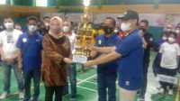 Wakil Bupati Majene Buka Turnamen Takraw Baharuddin Lopa Cup I
