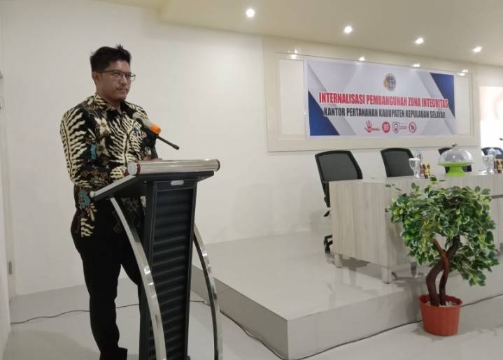 BPN Selayar Gelar Internalisasi Pembangunan Zona Integritas, Ini yang Dibahas