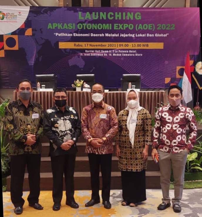 Bupati Majene Hadiri Launching Apkasi Otonomi Expo 2022