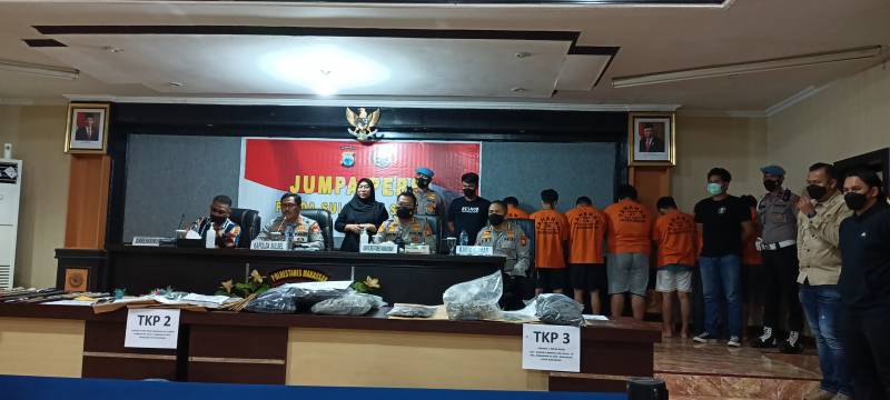 Tujuh Pelaku Penyerangan Asrama IPMIL dan KEPMI Ditangkap