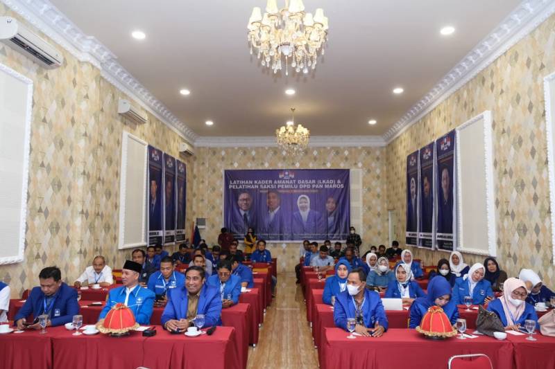 Gerakkan Mesin Partai, PAN Maros Gelar Latihan Kader Amanat Dasar