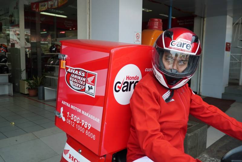 Siaga Banjir, AHASS Asmo Sulsel Gelar Services Gratis di 10 Titik