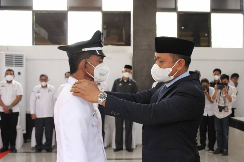 Bupati Takalar Lantik 27 Kades terpilih Periode 2021-2027