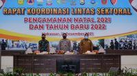 Bahas Pengamanan Nataru, Kapolda Rakor Bersama Lintas Sektoral