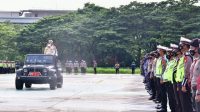 Pimpin Apel Gelar Pasukan Operasi Lilin, Plt Gubernur Sampaikan Aturan Nataru 2021