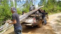 Telkomsel Bangun COMBAT di Puncak Bukit Kecamatan Pana Mamasa