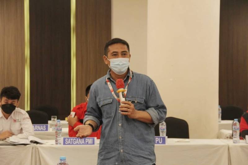 Gelar Table Top Exercise Pananganan Darurat Banjir, Ketua PMI Makassar: Banjir Tanggung Jawab Bersama