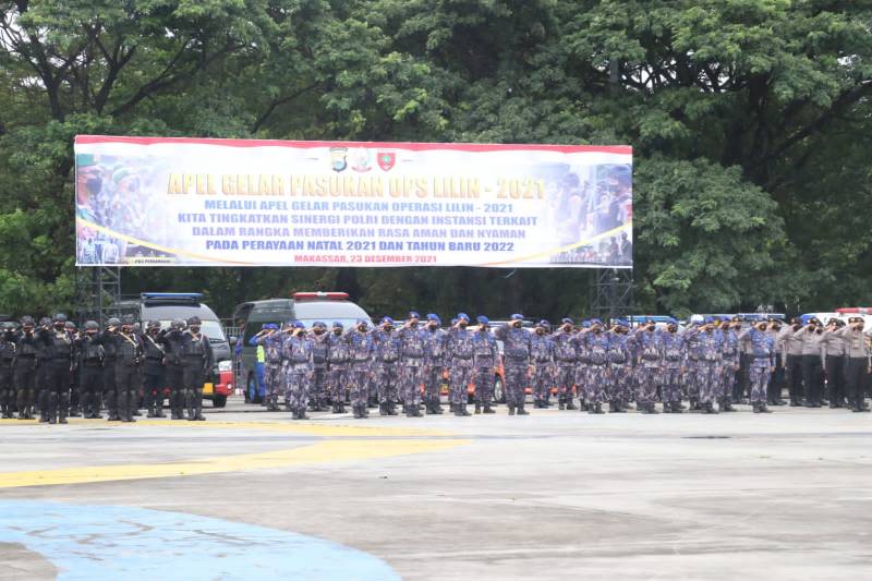 Kapolda Sulsel Jamin Kemananan Perayaan Nataru
