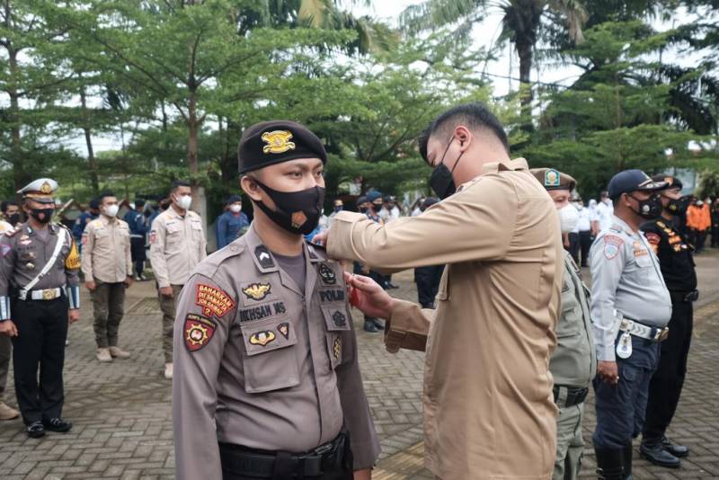 Bupati Gowa Pimpin Apel Operasi Lilin 2021