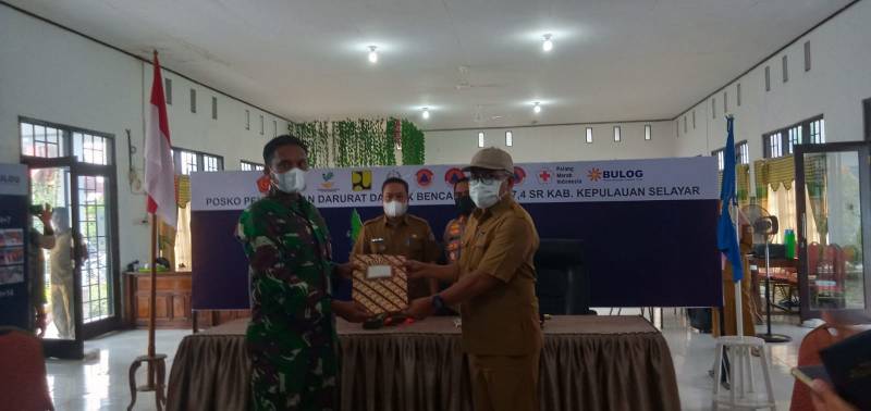 Kembalikan Ke Pemkab, Masa Tugas Tim Tanggap Darurat Gempa Bumi Selayar Berakhir
