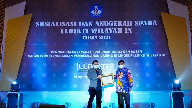 Borong 4 SPADA Award dari LLDIKTI IX, Unismuh Penyelenggara Pembelajaran Daring Terbaik