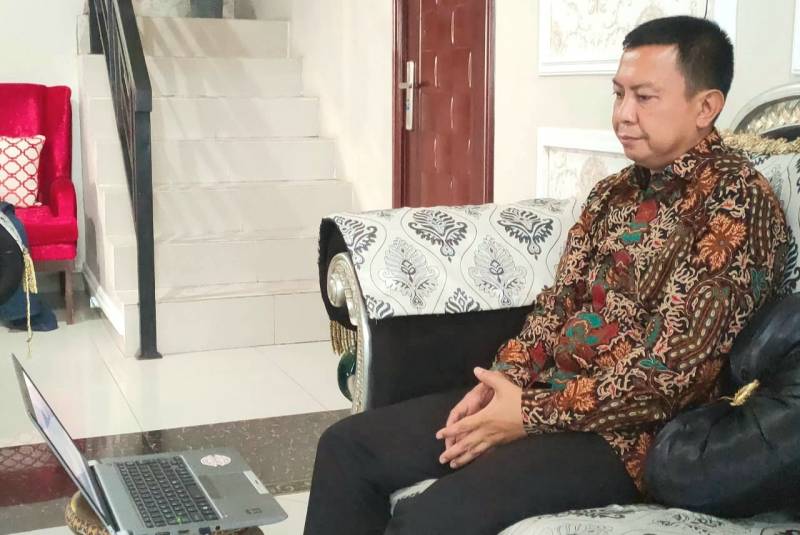 Bupati dan Wabup Selayar Ikuti Peringatan Hakordia Secara Virtual 