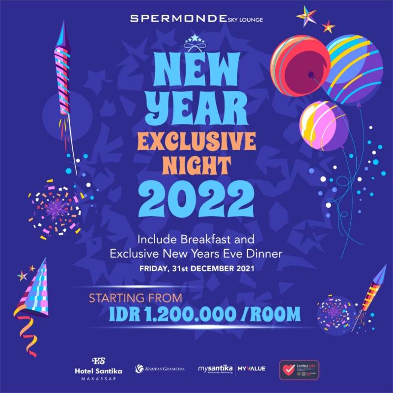 Siapkan Paket Tahun Baru, Hotel Santika Jamin Terapkan Prokes