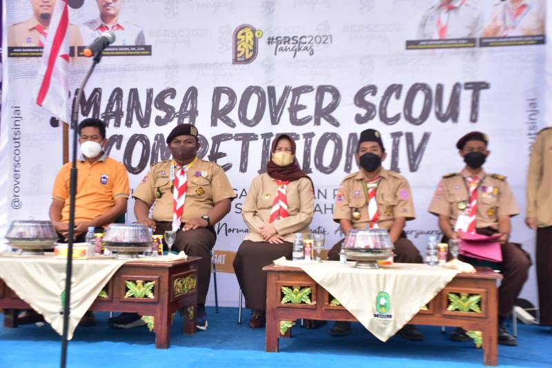 Wabup Sinjai Buka SMANSA ROVER SCOUT COMPETITION IV TAHUN 2021