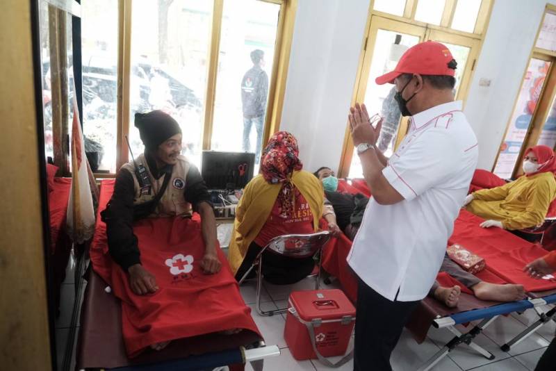 Relawan PMI Diminta Semakin Profesional dalam Tugas Kemanusiaan