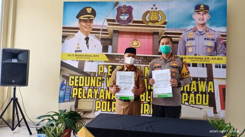 Peresmian Gedung Wicaksana Laghawa, AKBP Andi Sinjaya; Kami Komitmen Memberikan Pelayanan Terbaik