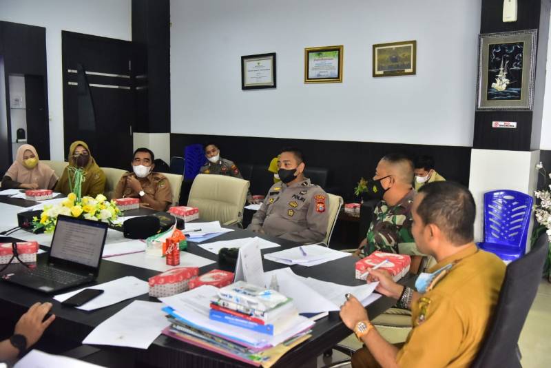 Pemkab Sidrap Mantapkan Rancangan Perubahan Perbup Penerapan Disiplin dan Penegakan Hukum Prokes