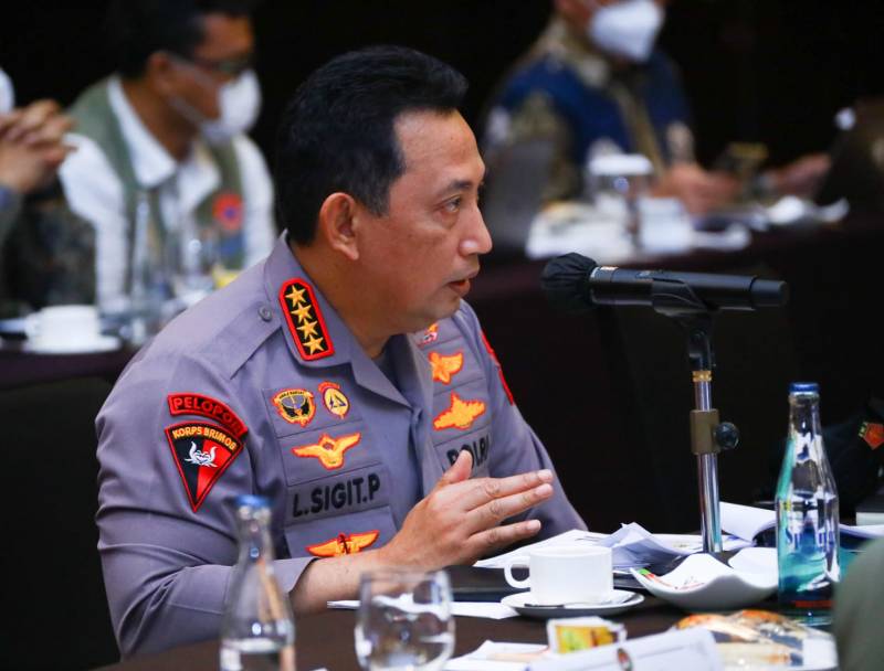 Sukseskan GDPRR, Kapolri Siapkan Skenario Pengamanan Hingga Genjot Vaksin Booster di Bali