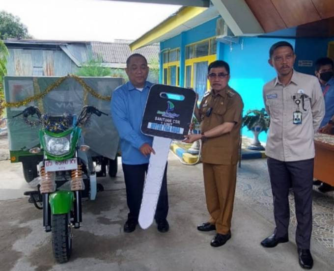 PDAM Majene Terima Bantuan Satu Unit Bentor dari Pemkab Majene