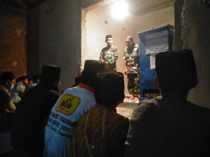 Dandim 1410/Btg Ajak Jamaah Masjid Assifa Perbanyak Shalawat