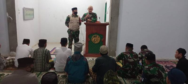 Dandim 1410/Btg Kembali Laksanakan Safari Shalat Subuh di Masjid Nurul Sa'adah