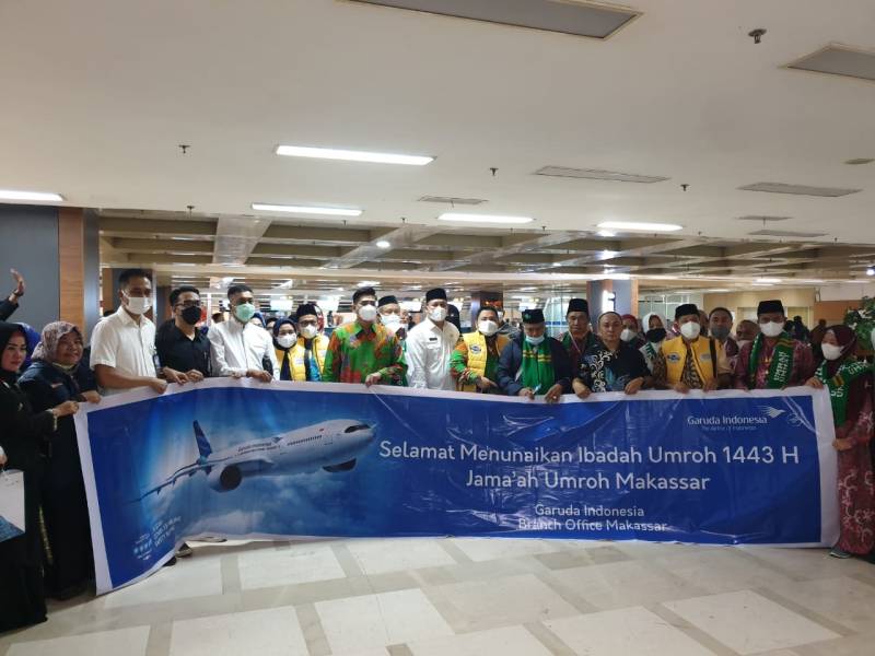 Kemenag Sulsel Lepas 46 Jemaah Umrah