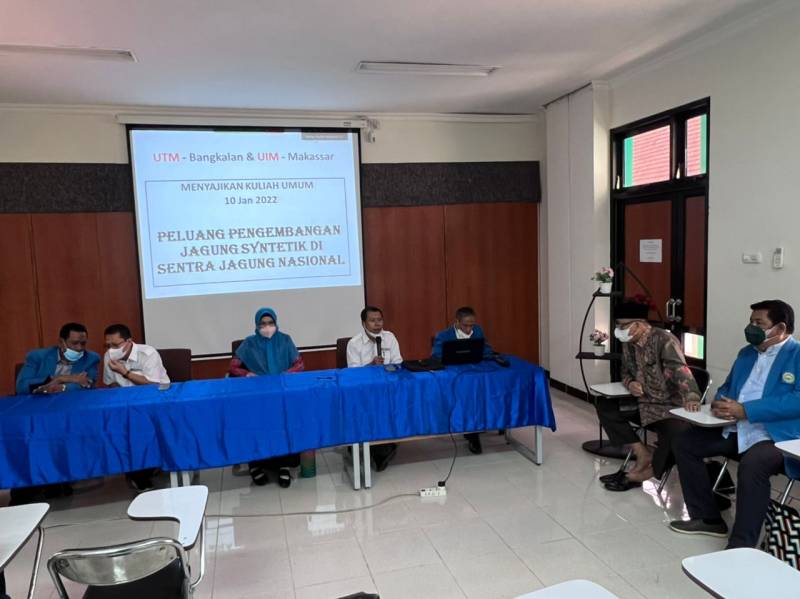 Majdah Promosi Jagung Di UTM Madura