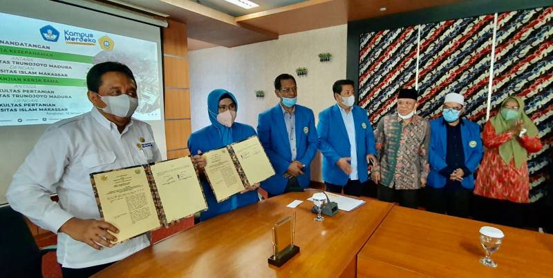 Setelah MOU, Majdah Dijamu Makan Siang Rektor UTM Madura, Begini Hasilnya