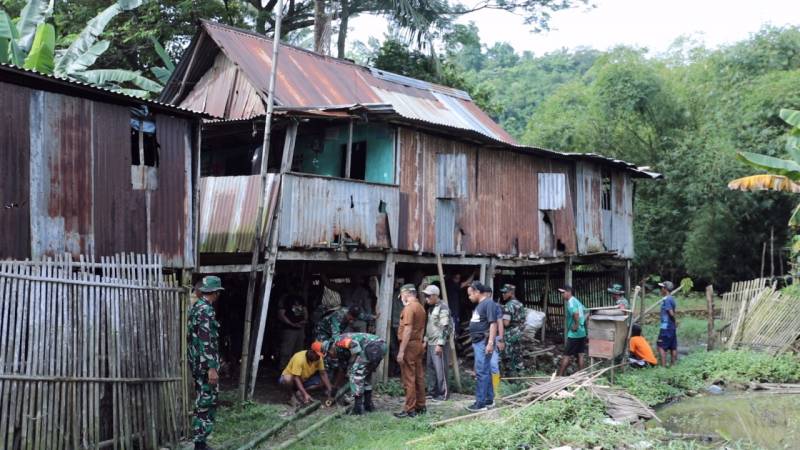 Karya Bakti Kodim, Bedah Rumah Warga
