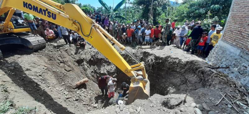 Pria 68 Tahun Tewas Tertimbun di Luwu