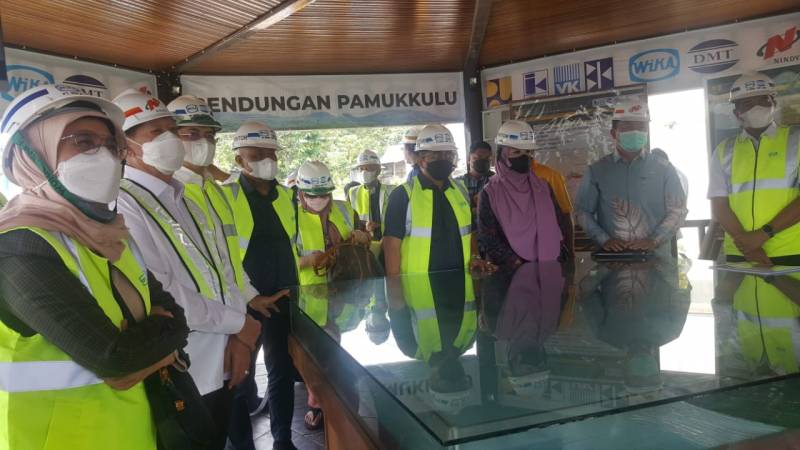 Pembangunan Bendungan Pamukkulu, Abang Fauzi Minta PUPR Perhatikan Tenaga Kerja Lokal