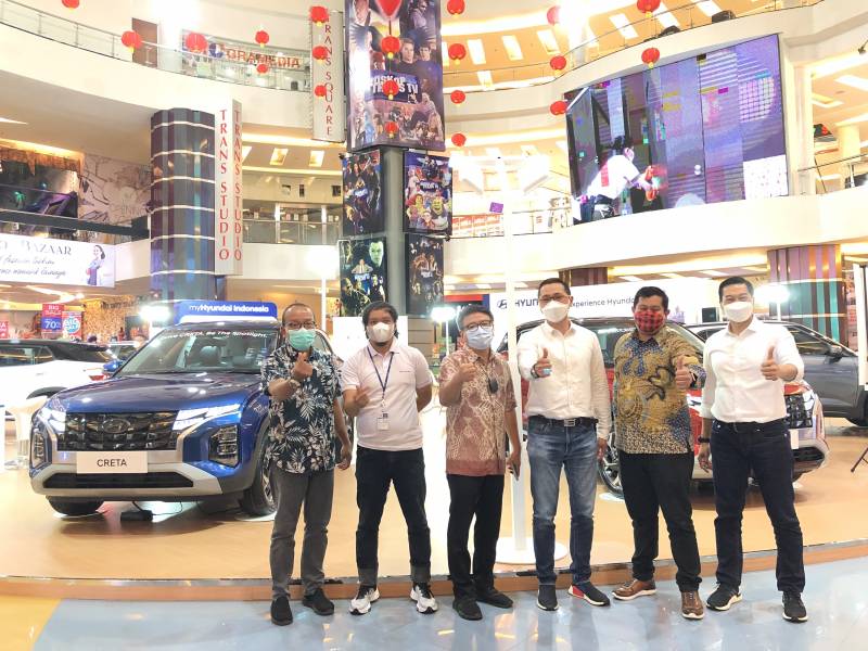 Hyundai Creta Hadir di Makassar dengan Teknologi Konektivitas Hyundai Bluelink dan Catat 300 SPK