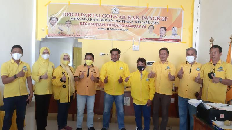 Pemilu 2024, Golkar Pangkep Target Menang dan Raih 10 Kursi DPRD