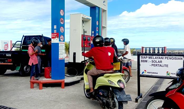 Sempat Ditutup Beberapa Pekan Lalu, SPBU Nelayan di Majene Kembali Beroperasi