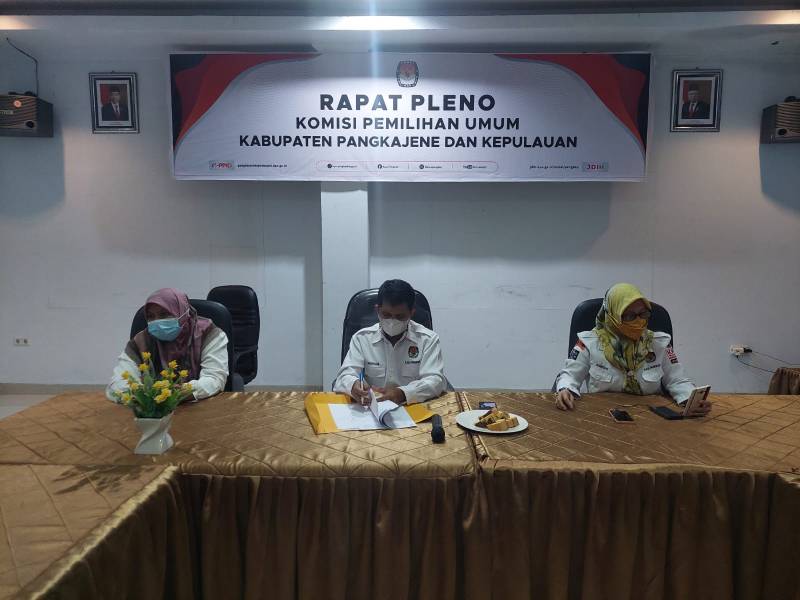 Periode Januari, KPU Pangkep Tetapkan DPB  232.863 Pemilih 