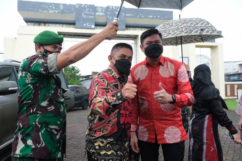Sambut Pangdam Baru, Bupati Adnan Harap Kerjasama Dalam Pembangunan Terus Terjalin 