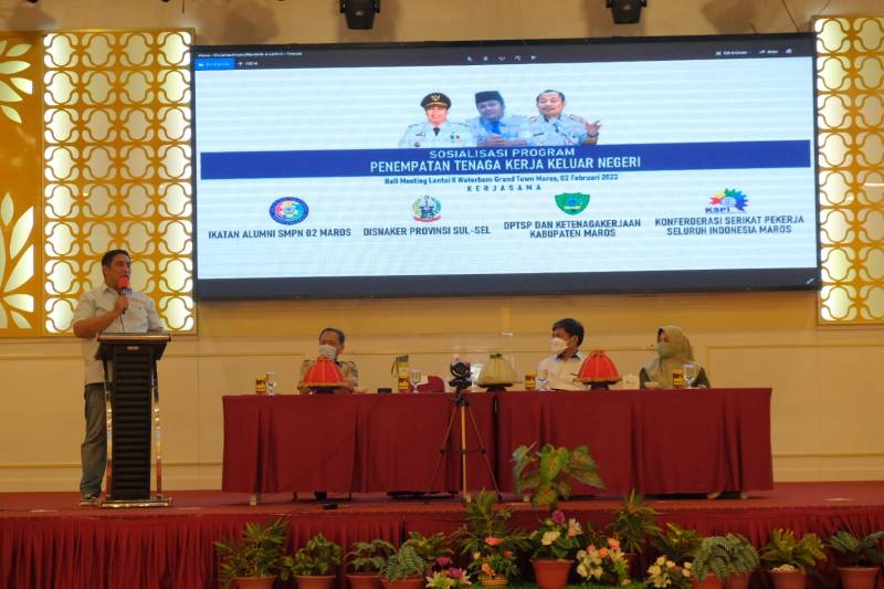 Bupati Maros Siapkan 2 Orang 1 Kecamatan Kerja ke Luar Negeri