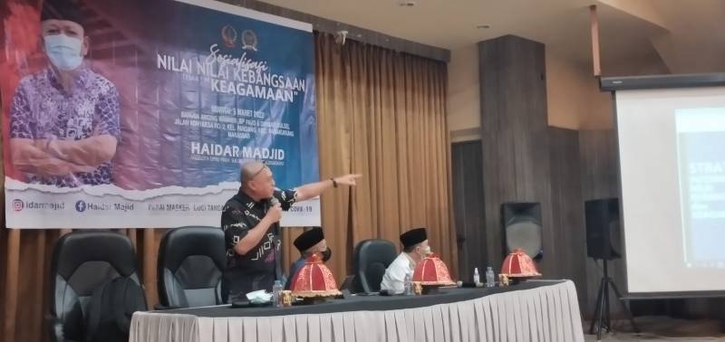 Haidar Paparkan Nilai-nilai Kebangsaan di Balik Peringatan Isra Mi'raj