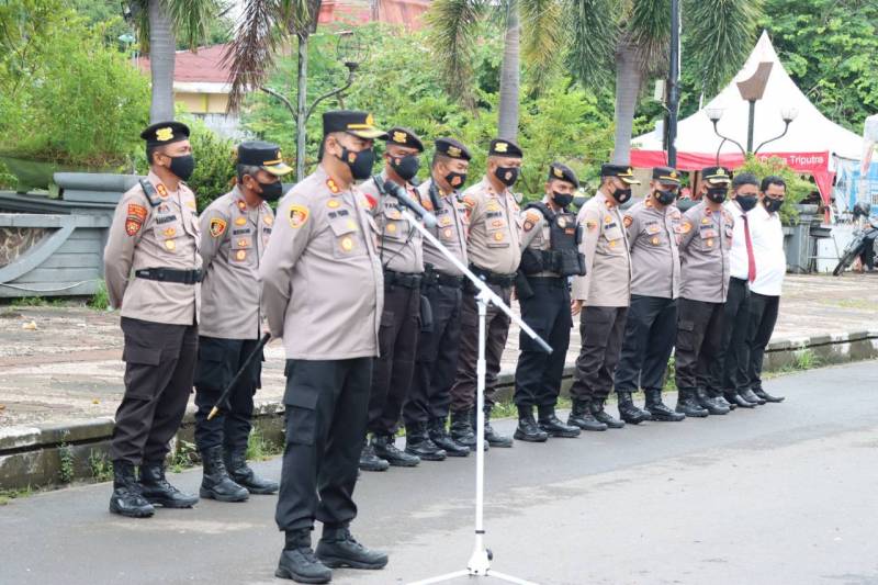 Jam Pimpinan, Kapolres Pelabuhan Pimpin Apel Pagi